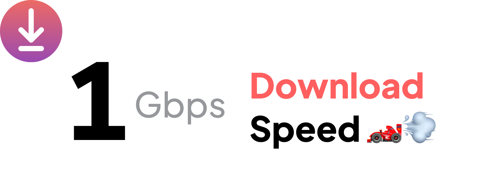 1 Gbps download speed