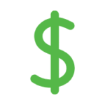 Money coin icon