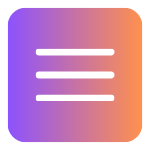 Navigation menu icon for more choices